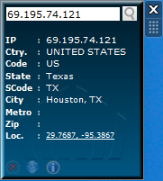 IP2Location Windows Gadget
